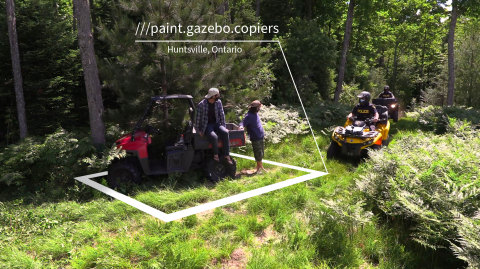 Emergency services across Canada are using what3words to find and help people in need. (Image: Ontario - All-terrain vehicle (ATV) riding)