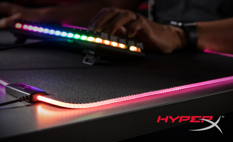 New HyperX Pulsefire Mat RGB Mouse Pad Brightens the Gaming World (Photo: Business Wire)