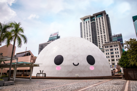 thumbnail 香港スペース・ミュージアム（香港太空館）のFriendsWithYouアート展示（写真：ビジネスワイヤ）