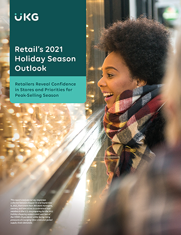 "Retail’s 2021 Holiday Season Outlook," published by UKG