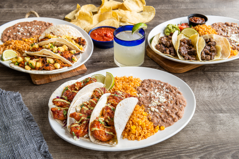 On The Border Mexican Grill & Cantina, the world’s largest Mexican casual dining brand, is introducing a long list of crave-worthy menu items including appetizers, tacos, tortas, burgers and desserts. Just in time for National Taco Day! (Photo: Business Wire)