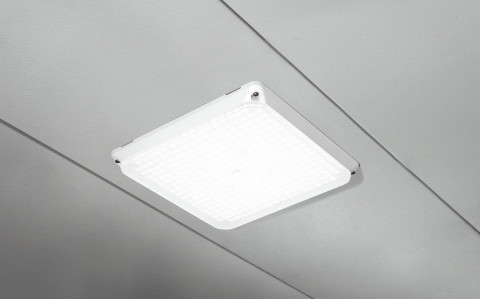 Cree Lighting CPY500 Series Canopy Luminaire with lambertian lens and no bezel (Photo: Business Wire)