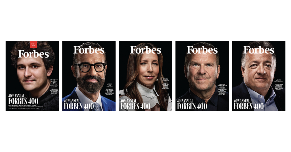 Forbes Releases 40th Annual Forbes 400 Ranking of the Richest Americans