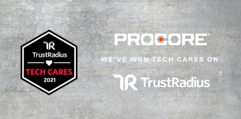 Procore recognized for giving back to the construction community. (Graphic: Business Wire)