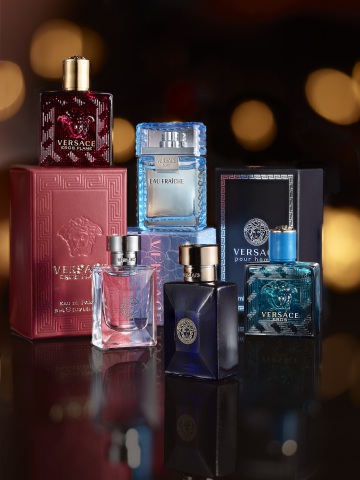 Macy's helps shoppers get ready for the holidays with new brands and services; Versace Men's Mini Coffret, $39.00 (Photo: Business Wire)