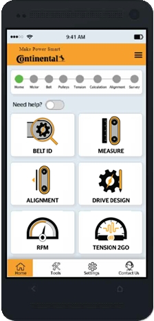 Make Power Smart, an app that helps manage drive systems, launched earlier this year. (Graphic: Business Wire)