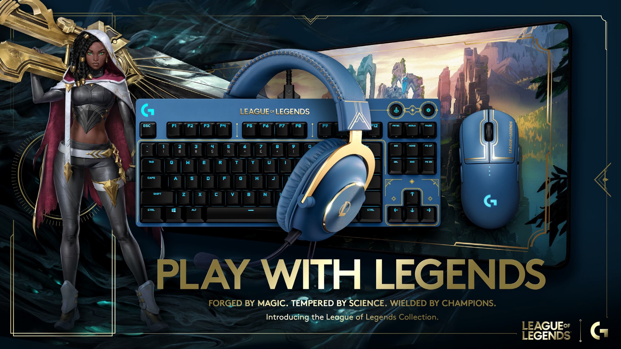 Logitech G and Riot Games Introduce the Official Gaming Gear of