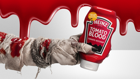 America’s Favorite Ketchup returns with HEINZ Tomato Blood Ketchup, new HEINZ Tomato Blood Costume Kit and first-ever HEINZ Halloween Store in LA (Photo: Business Wire)