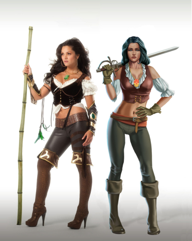 original “On My Block” star and director Paula Garcés' Latina comic book superhero is coming soon to PlayStation®4 and Xbox One from Digiart Interactive. (Graphic: Business Wire)