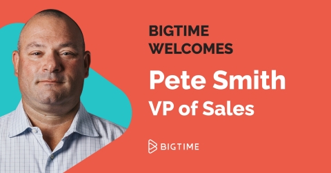 BigTime Software Welcomes Pete Smith as Vice President of Sales (Photo: Business Wire)