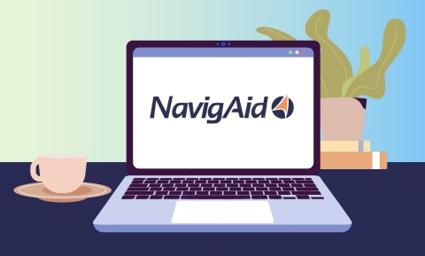 NavigAid is the new, easy-to-navigate online tool that guides you through the Medicaid application process. Until now, applying for Medicaid has been a daunting task, as caregivers struggle to navigate a complicated, involved and incredibly stressful process of understanding state-specific Medicaid application requirements. NavigAid's step-by-step instructions simplify the process, making it easier, faster and less stressful to file for Medicaid benefits that cover the costs of long-term skilled nursing care, either at home or in a residential facility. This means you can spend less time on paperwork and more time on the person you love when you apply for Medicaid to cover the costs of long-term care. (Graphic: Business Wire)