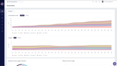 Version 2.0 of Palette introduces additional cost visibility and optimization features, as well as more granular insights into cluster utilization and health. (Graphic: Business Wire)