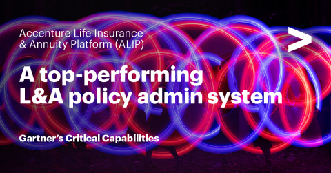 Accenture Life Insurance & Annuity Platform: A top performing L&A policy admin system (Graphic: Business Wire)