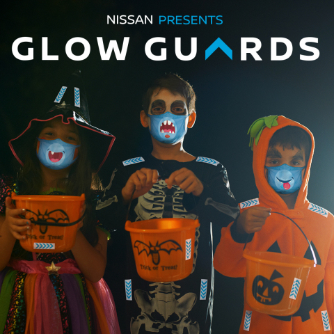 Nissan Canada Brings Back Glow Guards for a Safer Halloween Season (Graphic: Business Wire)