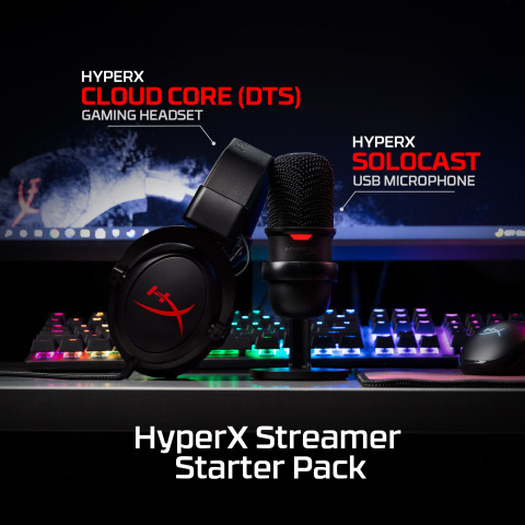 HyperX Launches Streamer Starter Pack for Aspiring Content Creators (Graphic: Business Wire)