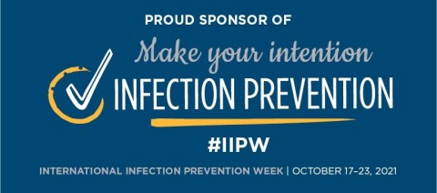 2021 International Infection Prevention Week is October 17-23 and is centered on the theme: “Make Your Intention Infection Prevention.” (Graphic: Business Wire)