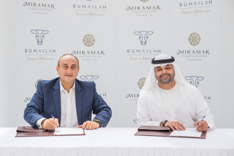 Fujairah-based Rumailah Farms Partners up With the Luxury Destination Miramar Al Aqah Resort (Photo: Business Wire)