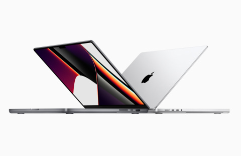 The completely reimagined 14- and 16-inch MacBook Pro is powered by the all-new M1 Pro and M1 Max chips. (Photo: Business Wire)