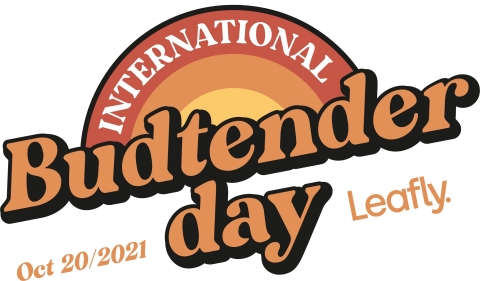 Tomorrow, Leafly will observe October 20th as International Budtender Day, with scholarships, classes and other giveaways for budtenders across North America. (Graphic: Business Wire)