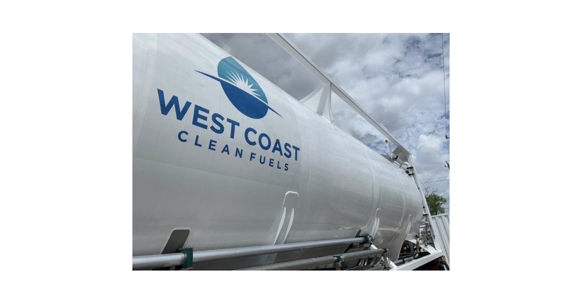 West Coast Clean Fuels LLC Contracts to Deliver LowCarbon Fuels to