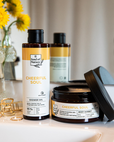 Product selection of the Mood World "LR SOUL OF NATURE Cheerful Soul" (Photo: LR Health & Beauty)