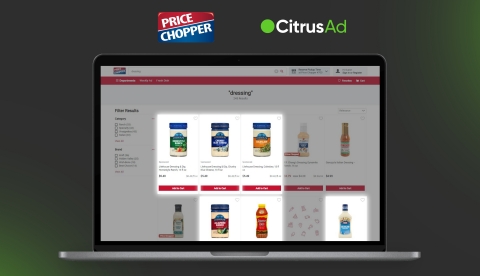 original Price Chopper Joins CitrusAd Ecommerce Ad Network (Graphic: Business Wire)