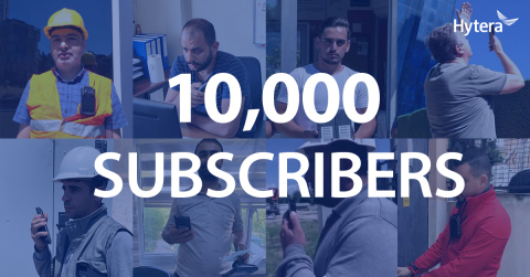 Hytera PoC Reaches 10,000 Subscribers in Turkey (Graphic: Business Wire)