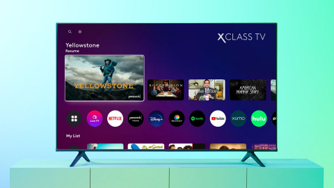 XClass TV sample screen (Photo: Business Wire)