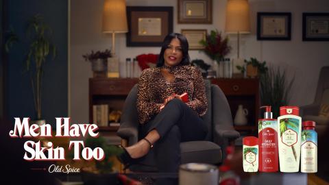 Old Spice launches its latest “Men Have Skin Too” TV spot that takes a light-hearted approach to relationship therapy featuring actress Nia Long as the Couple’s Therapist. (Photo: Old Spice)