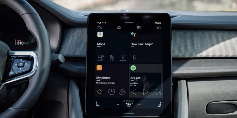 Figure 1. In Vehicle Voice Control User Interface (Source: 9to5google.com)