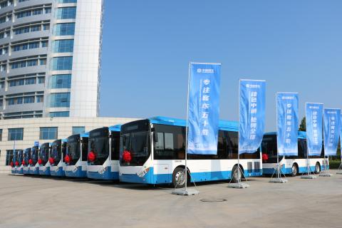 211 Zhongtong CNG city buses equipped with Allison T270R fully automatic transmissions have been shipped to Yerevan, the capital of Armenia. (Photo: Business Wire)