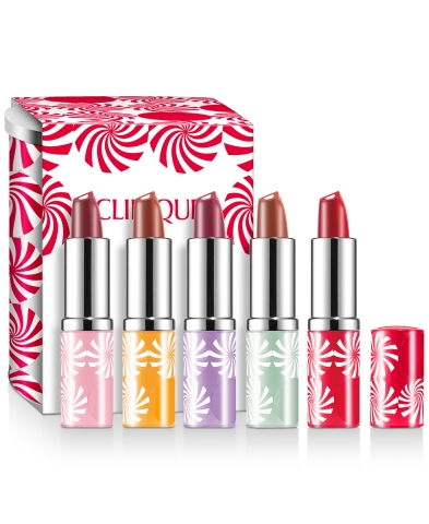 Find thoughtful gifts at every price point this holiday season at Macy's; Clinique 5-Pc. Kisses Lipstick Set, $25.00  (Photo: Business Wire)