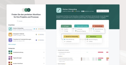 Die Workflow-Sammlung wird bald veröffentlicht und gibt Teams die Möglichkeit, vorgefertigte Workflows zu nutzen, um den Projekterfolg und die Effizienz zu fördern. (Graphic: Business Wire)