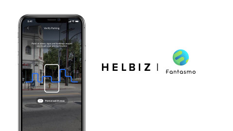 Helbiz Partners with Fantasmo to Integrate Innovative E-Scooter Parking Technology (Photo: Business Wire)