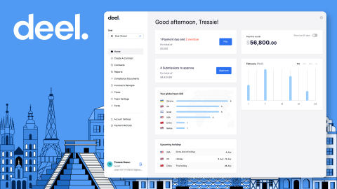 Deel Interface (Graphic: Business Wire)