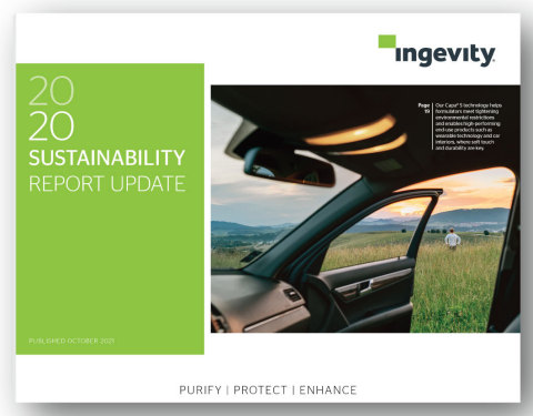 At Ingevity, sustainability is both who we are and the legacy we'll leave behind. Read about our commitment to our people, our communities and our world in the 2020 Sustainability Report. (Photo: Business Wire)