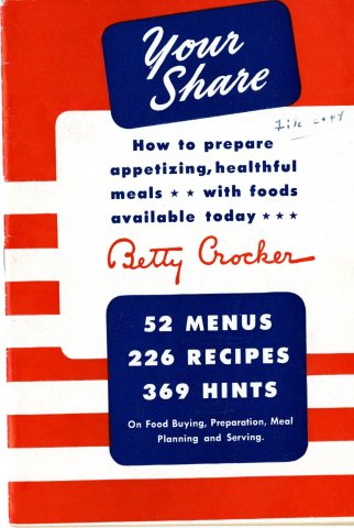During World War II, General Mills distributed more than 7 million booklets with meal ideas when using rations. (Graphic: Business Wire)