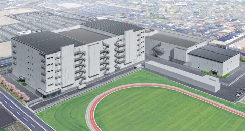 Architect’s rendering of the new facilities, No.7-1 (right) and No.7-2 (left) (Graphic: Business Wire)