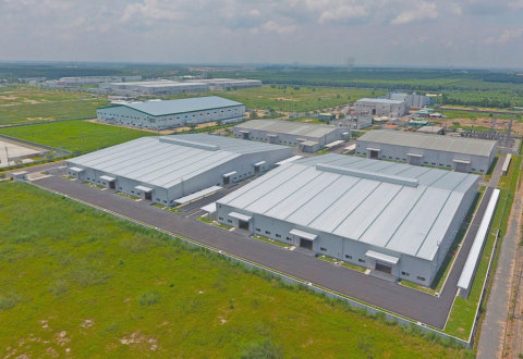 A part of Long Duc Industrial Park - operated by Sojitz in southern Vietnam (Photo: Business Wire)