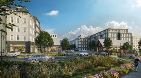Alexan Harrison, a 450-unit luxury multifamily residence in Harrison, New York, began construction in August and is expected to be completed in April 2024. (Photo: Business Wire)