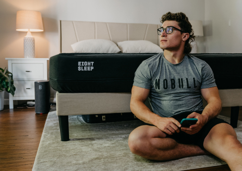 Eight Sleep Partners with 2021 CrossFit Games Winner Justin Medeiros to Champion Sleep Fitness (Photo: Business Wire)