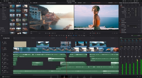 DaVinci Resolve 17.4 now up to 5 times faster for 8K editing and grading on Apple Mac models with M1 Pro and Max, plus Dropbox Replay integration and more! (Photo: Business Wire)
