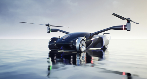 Design of HT Aero 6th-Gen Flying Car (Photo: Business Wire)