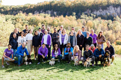 The Medchart team enjoys an outing in October. (Photo: Business Wire)