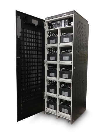 ZincFive’s BC Series Battery Cabinet utilizes nickel-zinc batteries to provide uninterruptible power solutions for mission critical applications in data centers and intelligent transportation infrastructure. (Photo: Business Wire)