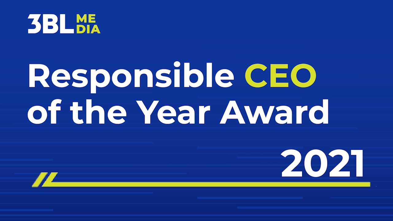 Fifth Third Chairman & CEO Greg Carmichael has been named 2021 Responsible CEO of the Year for Community Impact.