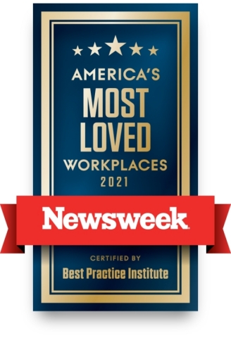 At Home, The Home Décor Superstore, has been recognized as a Top 100 Most Loved Workplace by Newsweek. (Graphic: Business Wire)