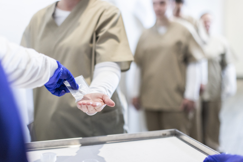 original InSite is a fully automated, onsite medication packaging and delivery system that provides remote dispensing for correctional facilities. By enabling secure, automated dispensing within your facility, it helps clinicians improve medication safety, reduces medication waste and saves nurses time. (Photo: Business Wire)