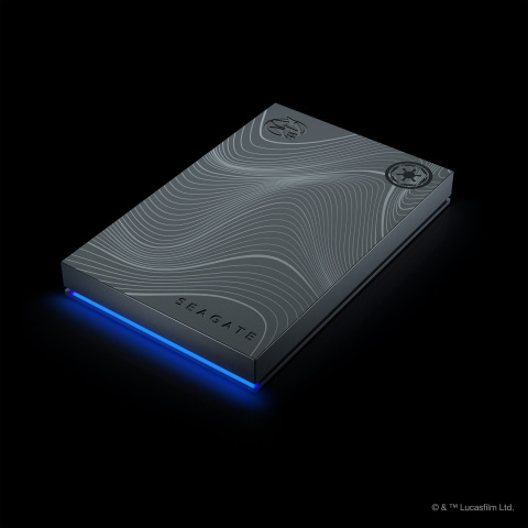 Seagate's new Star Wars™ Beskar™ Ingot external 2TB HDD is available this holiday season for $99.99. (Photo: Business Wire)