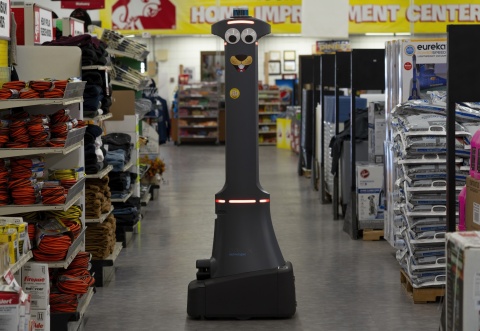 Badger Technologies Retail Automation Robots Roam the Aisles at Busy Beaver Building Centers to Help Improve Inventory and Price Integrity (Photo: Business Wire)